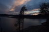 Coucher de soleil sur le lac