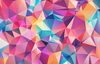 abstrait polygonal / low poly